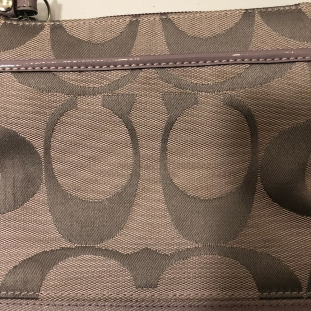 Coach purple lavender swingpack crossbody bag - Picture 9 of 13